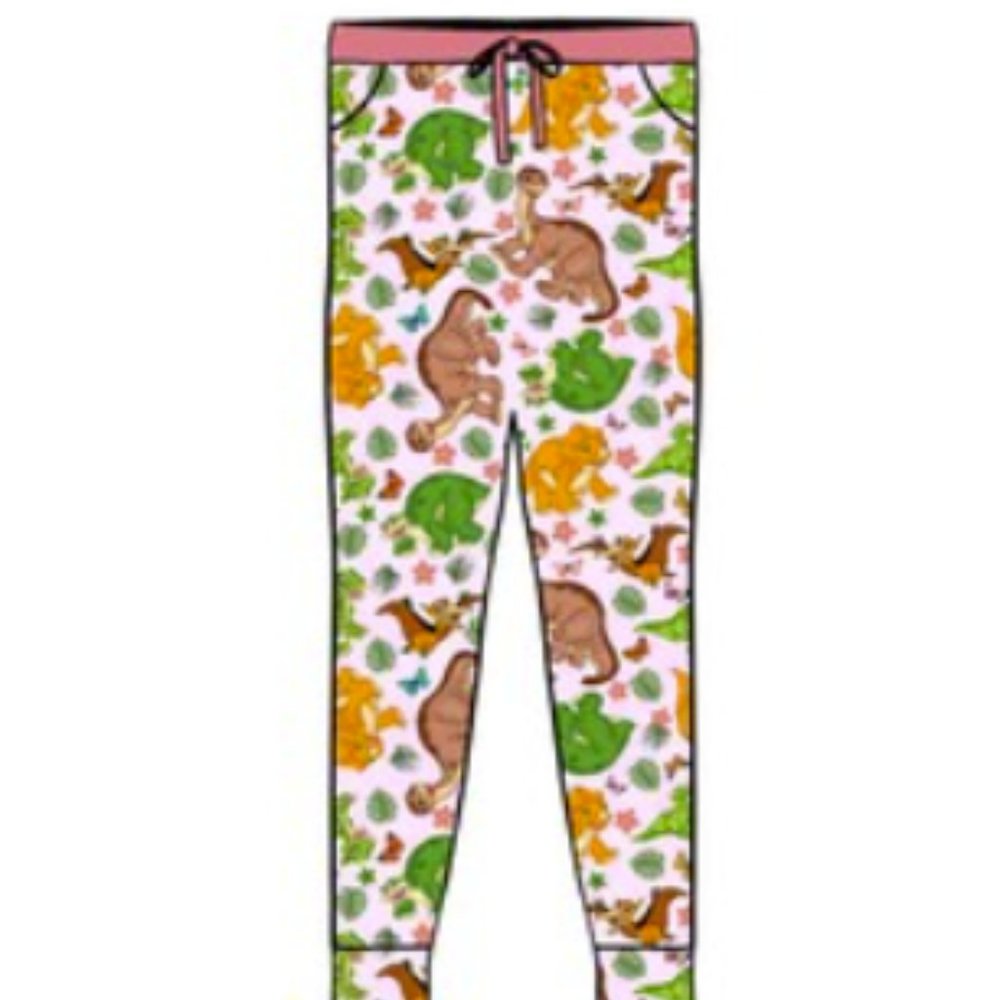 NWT - The Land Before Time - Bamboo - Women's Jogger Pants - Large